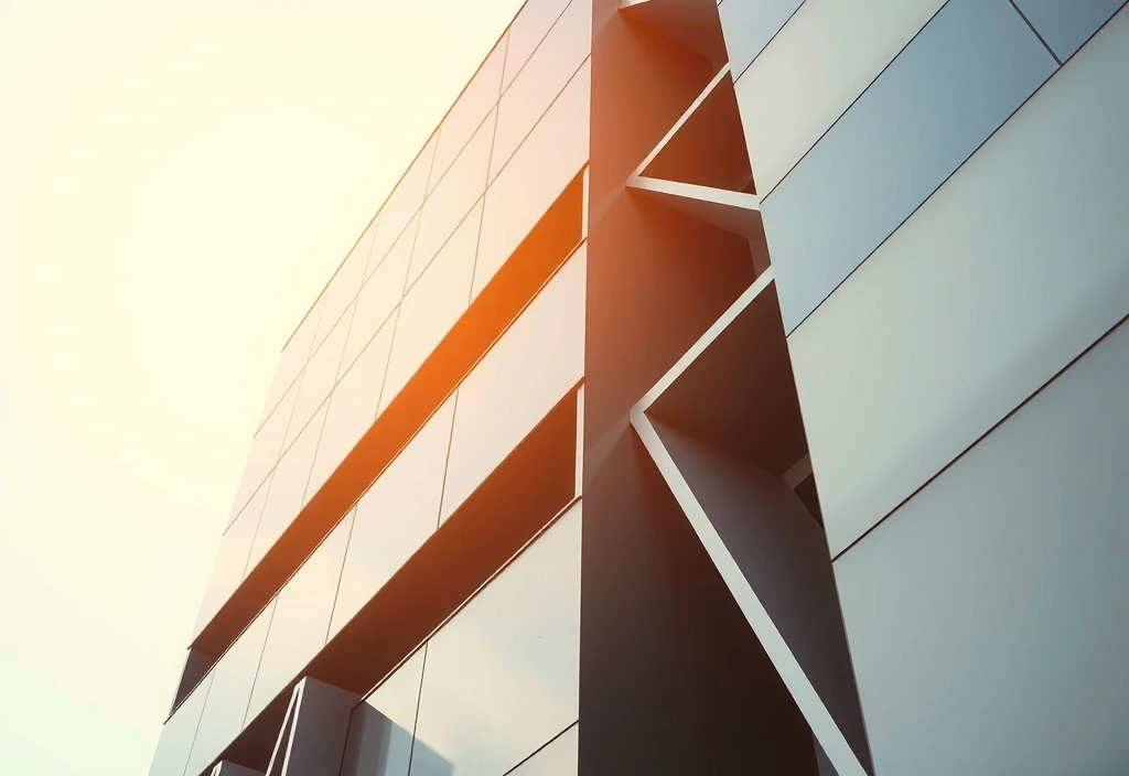 Detalle arquitectónico moderno